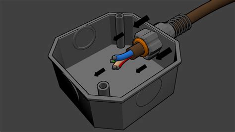 metal electrical box punch out|knock out electrical box removal.